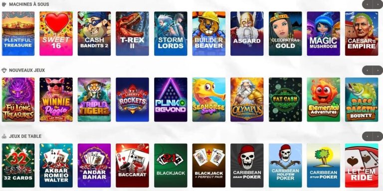 Casino Clic Casino jeux